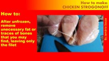 How to cook CHICKEN STROGONOFF