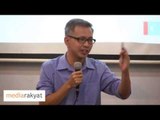 (GST Forum) Tony Pua: GST Creates Moral Hazard For Govt To Continue Its Irresponsible Spending Spree