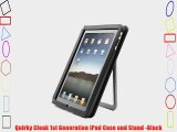Quirky Cloak 1st Generation iPad Case and Stand -Black