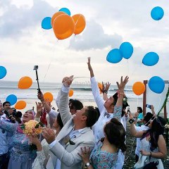 Exclusive Ringgo Agus Rahman & Sabai Morscheck Di Bali Dengan Konsep Alam