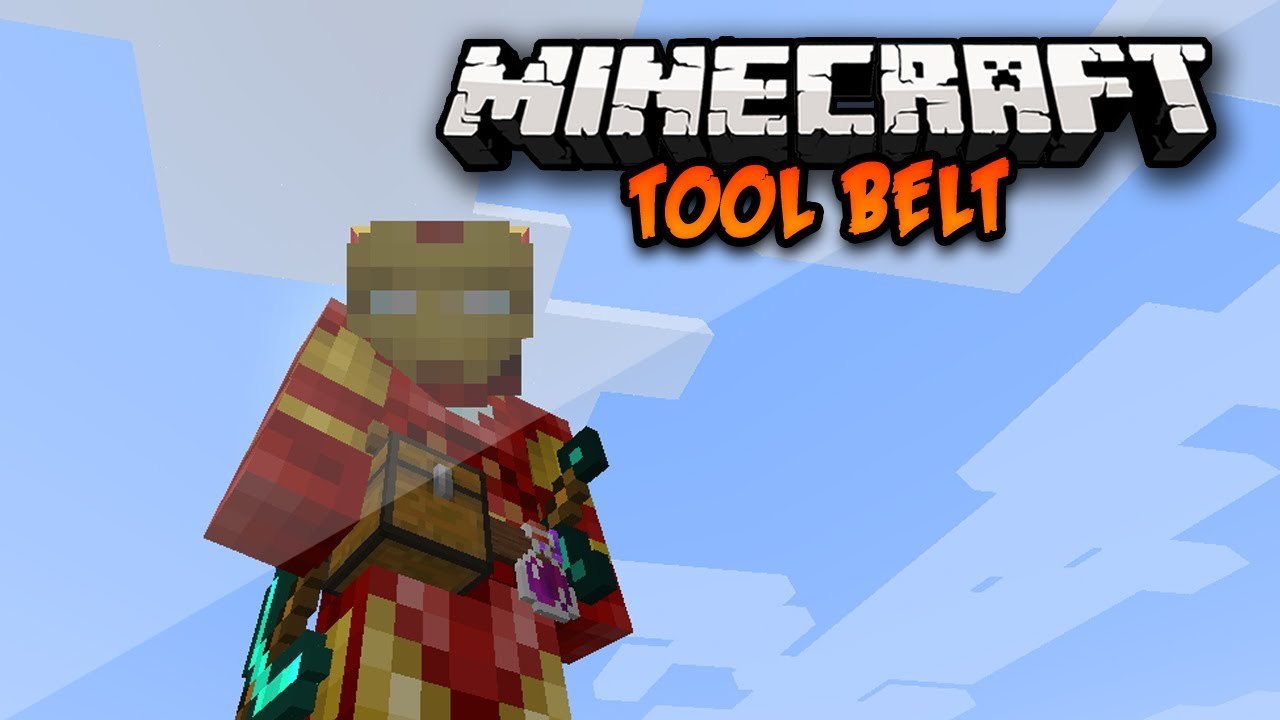 Minecraft | Toolbelt Mod | Show Off Your Items! 1.8