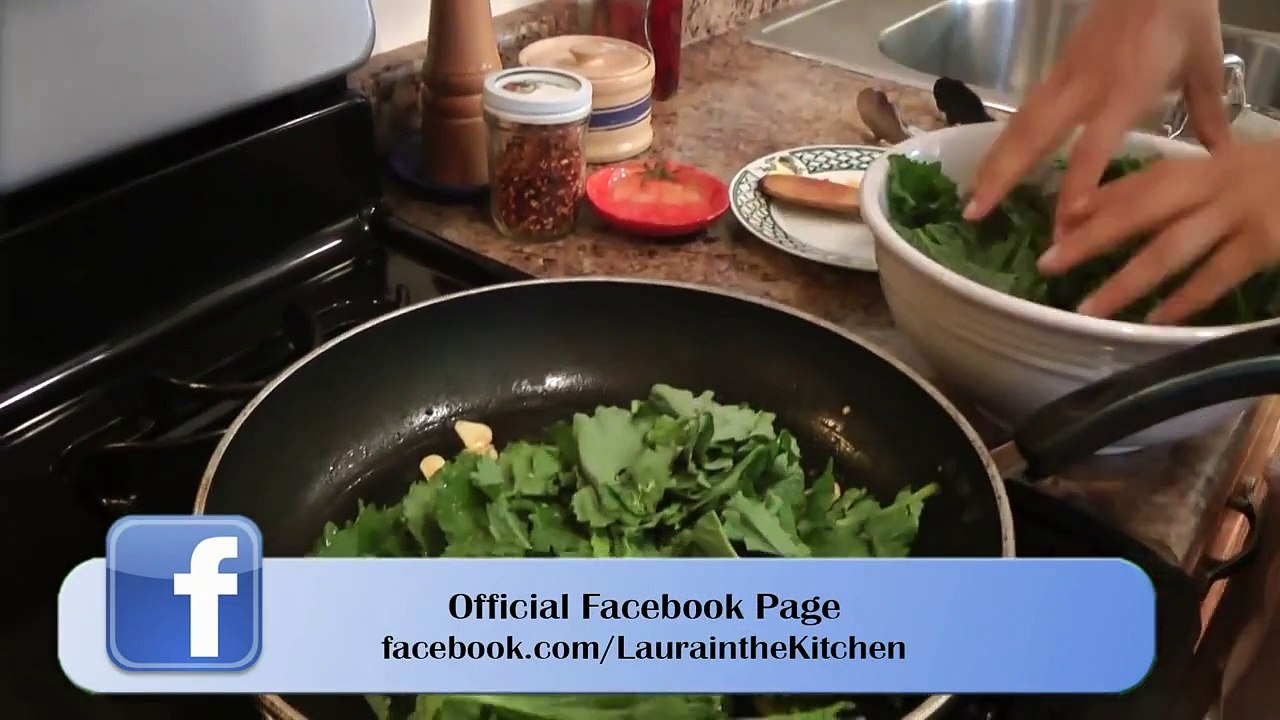 Orecchiette with Sausage and Broccoli Rabe Recipe - by Laura Vitale - Laura in the Kitchen Ep140