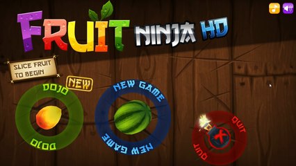 Let's Play Fruit Ninja HD - 01 - Time To Slice Some Fruit!