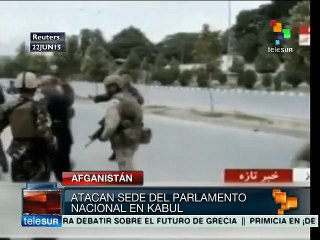 Afganistán: ataque en Parlamento deja 18 civiles heridos