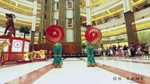 Modern East Asian Culture of Umbrella & Lantern Dance for Chinese New Year 2015