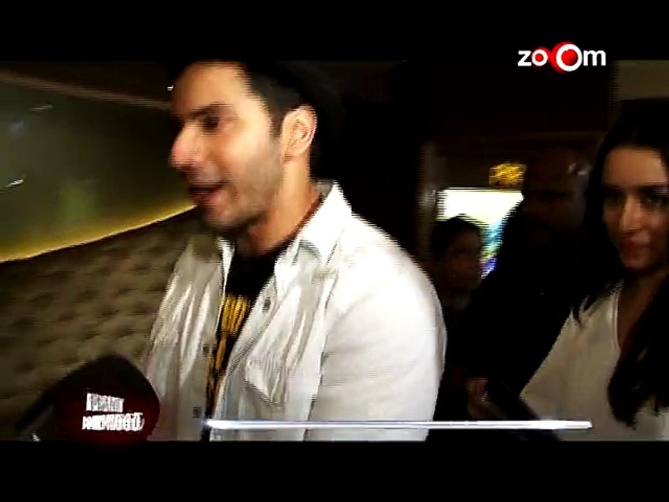 Varun Dhawan hold special screening of 'ABCD 2' for Madhuri Dixit - Bollywood News