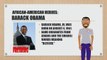 Black History Month African American Heroes   Barack Obama   Educational Cartoon for Children