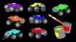 Monster trucks for children kids  Learn colors, learn to count  Educational cartoon