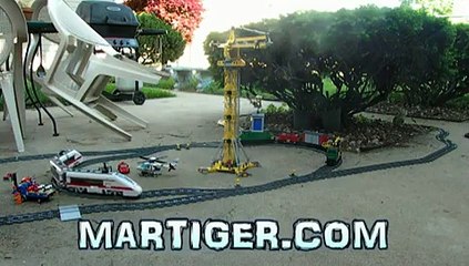 Lego train s 7897 & 7898 cargo & passanger