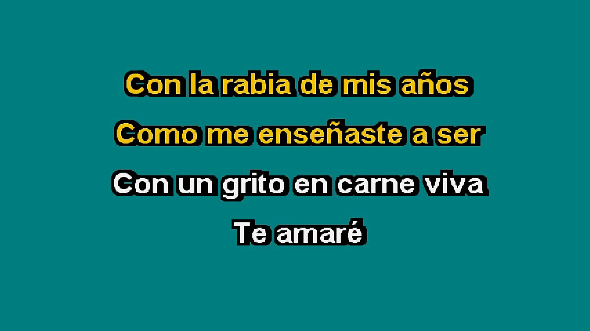 Miguel Bose Te Amare Karaoke Version Video Dailymotion Te amare recorded by juange7 and akokiho on smule. miguel bose te amare karaoke version