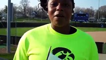 Majesty Tutson -- Drake Relays discus CHAMPION!