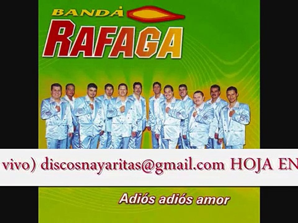 Banda Rafaga hoja en blanco video Dailymotion