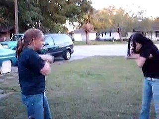 Heather and Kat, Fighting Bitches.