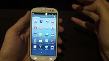 Samsung Galaxy S3 Kilit Açılışı ve Ayarları