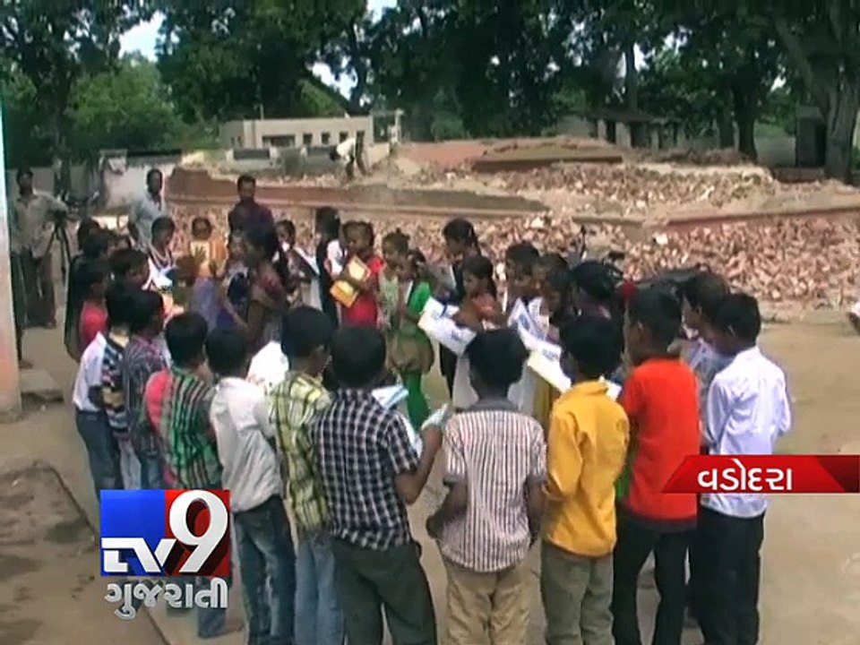 Tv9 IMPACT - School finally inaugurated officially, Vadodara - Tv9 Gujarati
