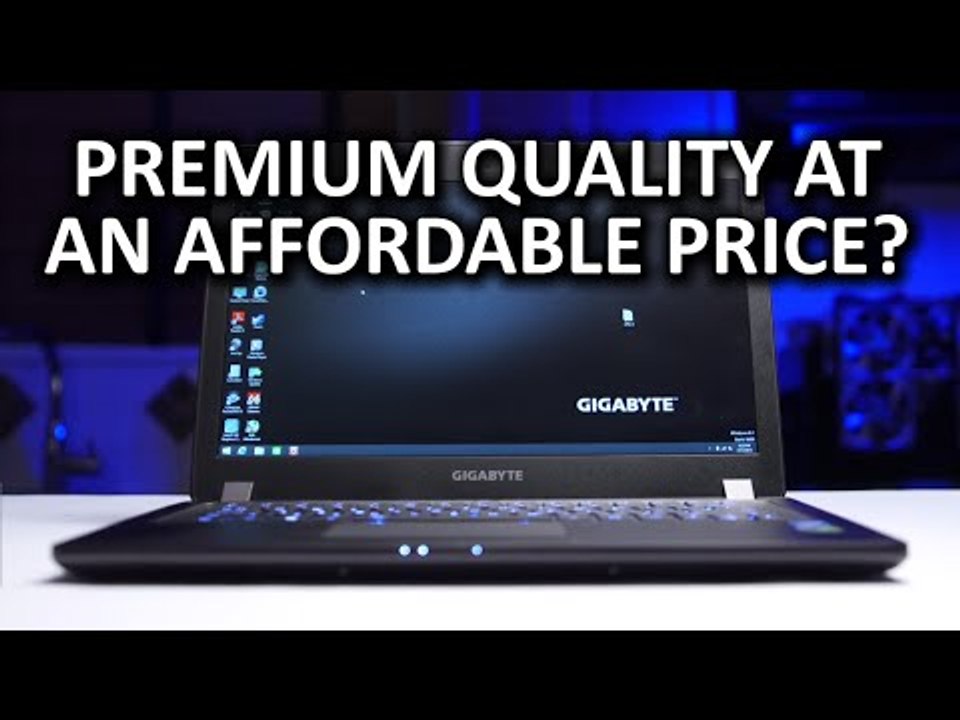 Gigabyte P34W Gaming Notebook