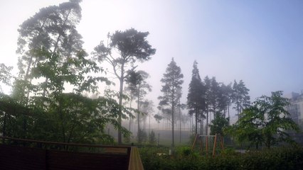 GoPro Hero 4 Silver TimeLapse - One Foggy Afternoon at Aurinkolahti, Helsinki