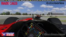 iRacing 2.0 Pro Series 2011  F1 @ Indianapolis Motor Speedway Road Pablo López Highlights