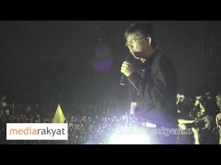 Tian Chua: Himpunan Blackout 505, Melaka 24/05/2013