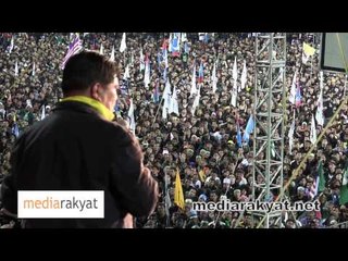 Mat Sabu: 120,000 Banjiri Perhimpunan "Black 505" Di Stadium Batu Kawan