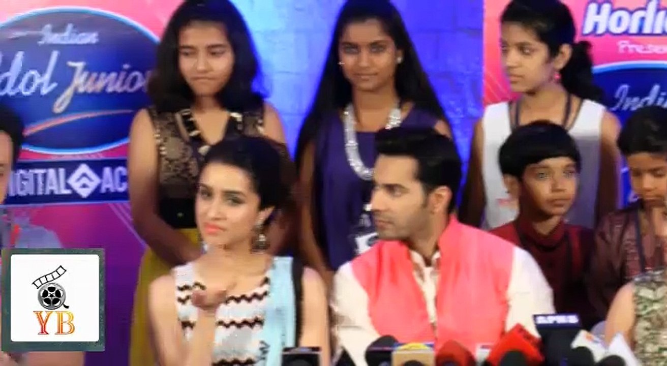 Vraun Dhavan Praises All Kids Of Indian Idol  @ Indian Idol Juniar Show
