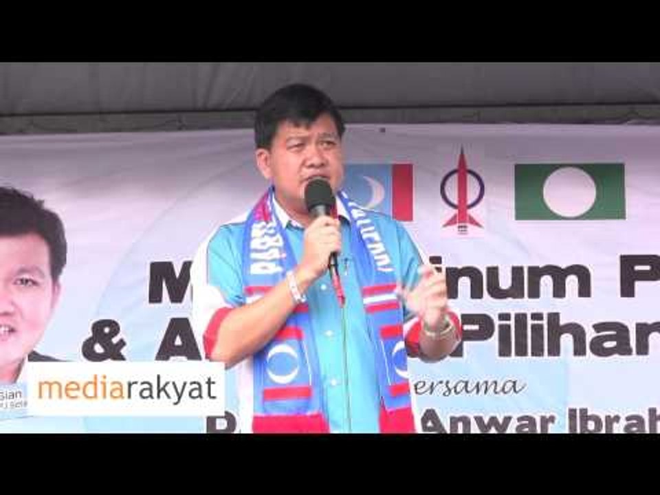 N34 Hee Loy Sian: Dakwat Digunakan SPR Boleh Dicuci Dengan Air