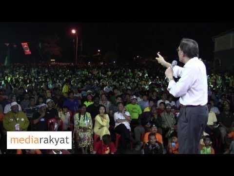 Anwar Ibrahim: Kempen PRU13 Pasir Gudang