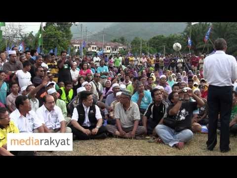 Anwar Ibrahim: Kempen PRU13 Di Padang Rengas, Perak