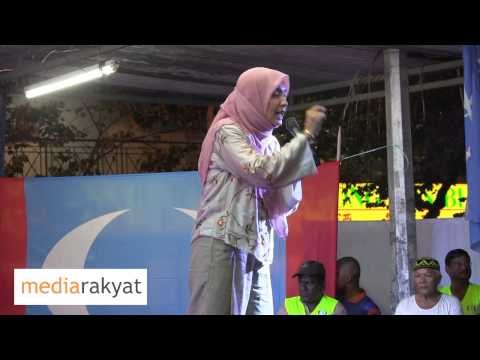 P121 - Nurul Izzah: Ceramah Kempen PRU13 Tmn Sri Sentosa 23/04/2013