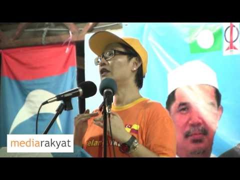N37 - Elizabeth Wong: Ceramah Kempen PRU13 Kg Kayu Ara 22/04/2013