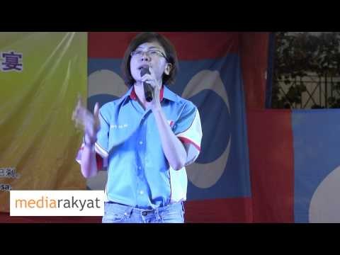 N14 - 颜贝倪 Gan Pei Nei: Ceramah Kempen PRU13 Tmn Sri Sentosa 23/04/2013