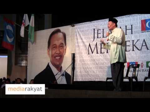 Anwar Ibrahim: Ceramah Perdana Permatan Pauh 19/04/2013