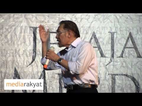 Anwar Ibrahim: Ceramah Merdeka Rakyat Di Kg Manjoi Ipoh Perak