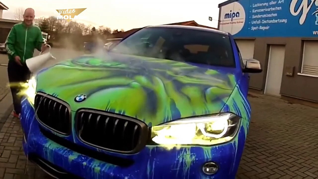 ISLANINCA HULK'A DÖNÜŞEN ARABA