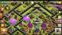 CLAN WARS LIVE ATTACK! WITHOUT SPELLS CLASH OF CLANS