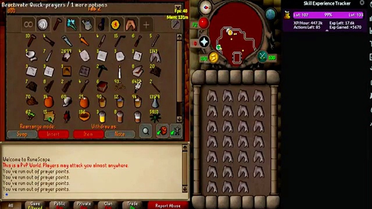 [OSRS] Power-Cooking: Sharks Vs Karambwans (~400K Xp/Hr Vs 900k+ Xp/Hr!)