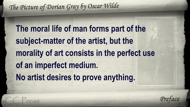 The Picture of Dorian Gray by Oscar Wilde - Preface