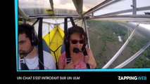 Invité surprise lors d’une virée en ULM