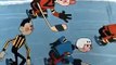Hockey match-revenge. Knockdown. Fantastic animated film without words only emotion. / Матч-реванш