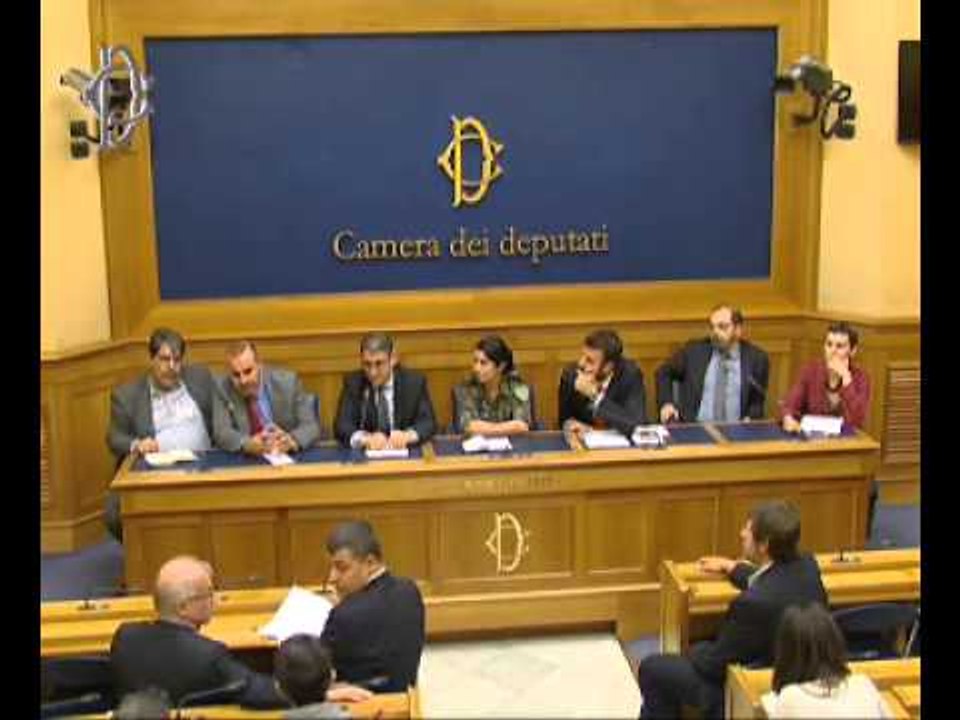 Roma - Conferenza stampa di Erasmo Palazzotto (22.06.15)