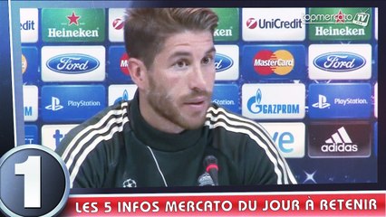 Ramos vers Man Utd, Monaco prévoit un coup à 40 M€... Le journal du mercato !