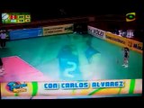 Patadita de Dios, VOLEY PERUANO Peru Argentina segundo set salvado con patadita de Elena Keldibekova