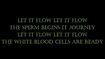 Human reproductive system - let it go/flow