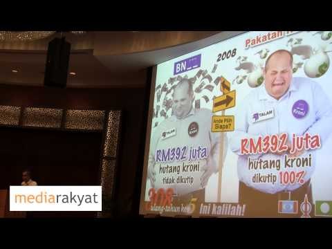 Tony Pua: Would Malaysia Go Bankrupt If Pakatan's Manifesto Were To Be Implemented?