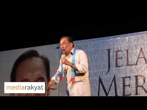Anwar Ibrahim: Najib, Kalau Orang Kata No , Tanya Banyak Kali Buat Apa?