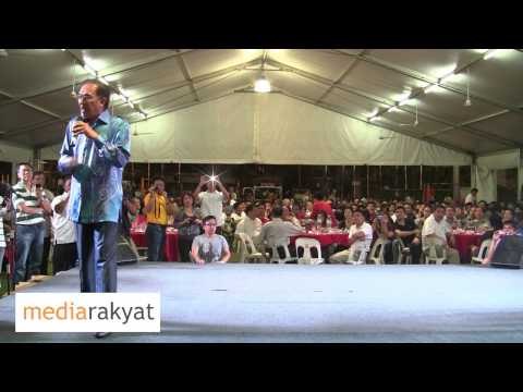 Anwar Ibrahim: It's Time We Stand Up & Be Counted, Change This Rotten Racist Corrupt Government