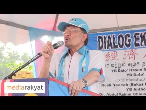 Anwar Ibrahim: Datuk UMNO Yang Tak Benar Mencangkul Dapat Lebih Daripada Bapa Kamu Kerja 30 Tahun
