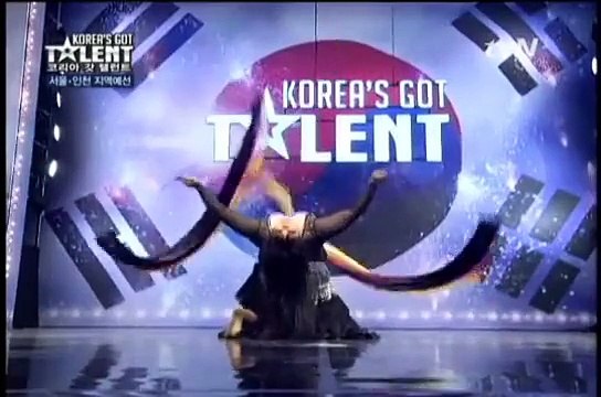 Korea's got talent - Amazing belly dance Park Jin Young (CJ E&M)