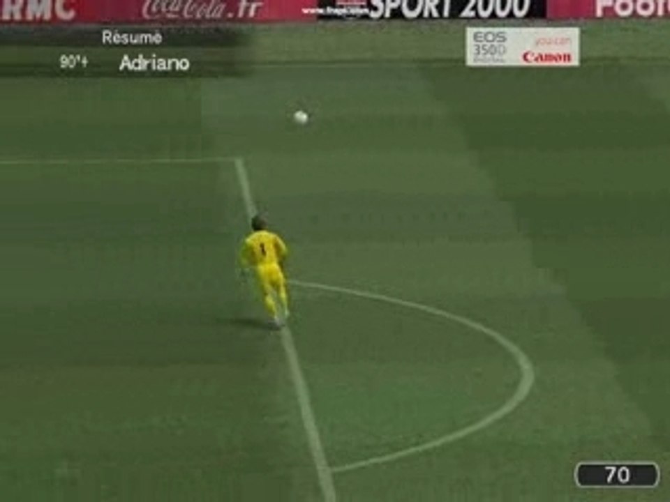 Lob sublime d'adriano