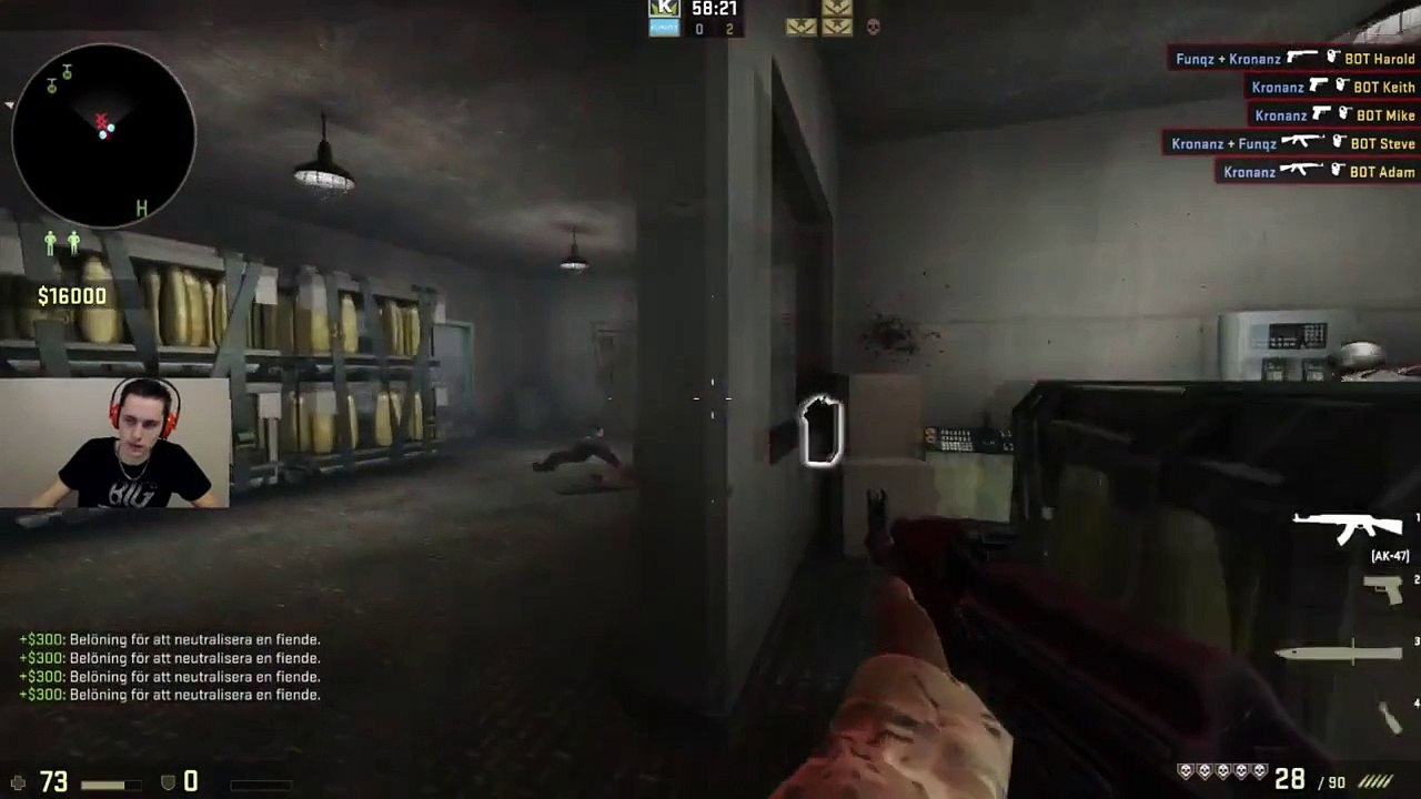 CSGO på Svenska - Funny Momens W/ Funqz